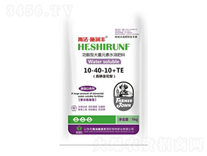 功能型大量元素水溶肥10-40-10+TE-普潤豐