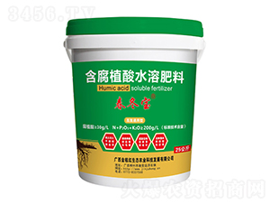 25kg高氮通用型含腐植酸水溶肥料-春冬寶-金桔紅生態