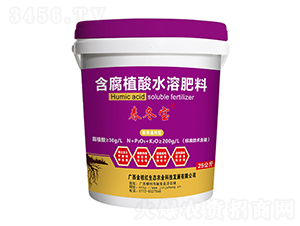 25kg膨果通用型含腐植酸水溶肥料-春冬寶-金桔紅生態