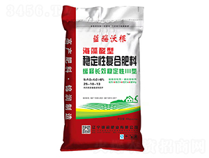 海藻酸型穩定性復合肥料25-10-13-藍酶沃根-錦潤肥業