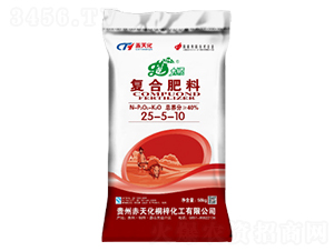 中氯復合肥料25-5-10-赤天化