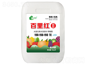 平衡型大量元素水溶肥料-百里紅Ⅱ-樂多收