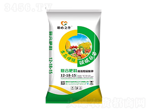 高濃度硫酸鉀復合肥料12-18-15-糧心農業