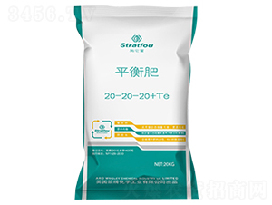 平衡型大量元素水溶肥料肥20-20-20+TE-佳世達肥業