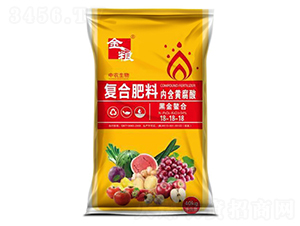 40kg含黃腐酸復合肥料18-18-18-豐源生物