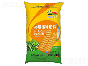 硫酸鉀型摻混控釋肥料25-10-10-中冉生物