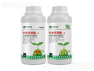 含腐植酸水溶肥料+微量元素水溶肥料-葉安雙寶胎①號-葉安之星