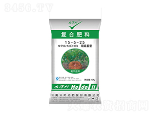 魔芋專用硝硫基復合肥料15-5-25-云葉股份