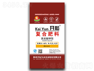 黃腐酸鉀型復合肥料28-6-6-開耘