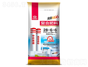 40%金品666復合肥料28-6-6-中農晟鴻-中農美盛