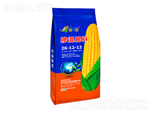 玉米專用摻混肥料26-12-12-撒金秋-金億達肥業