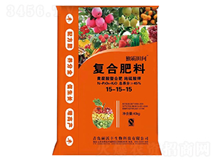 黃腐酸螯合純硫酸鉀復合肥料15-15-15-獨霸田間-碩沃豐
