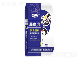 藻魔力脲甲醛緩控釋復合肥26-10-12-沃野千里
