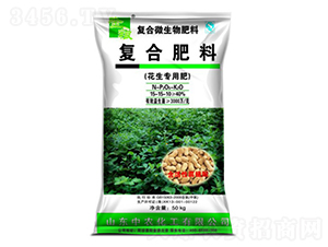 èŠ±ç”Ÿå°ˆç”¨å¾©åˆè‚¥æ–™15-15-10-ä¸­è¾²ç”Ÿç‰©