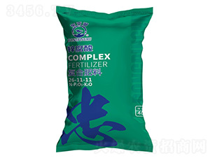 鋅腐酸復合肥料26-11-11-東平湖-潤銀生物