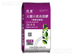 發根壯苗型水溶肥26-6-8-同富-嘉禾豐
