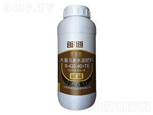 大量元素水溶肥料0-420-40+TE-堿減-首道農業