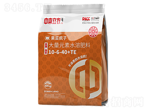 å¾©é…¶å¤§é‡å…ƒç´ æ°´æº¶è‚¥æ–™10-6-40+TE-æžœèœç˜‹å­-ä¸­æœ¬ç«‹è¾²
