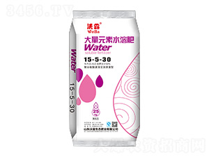 聚谷氨酸速溶全溶滴灌型大量元素水溶肥料15-5-30-沃霸生態