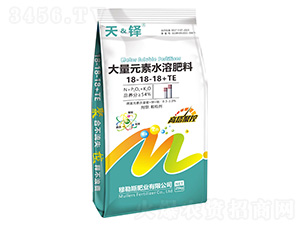 大量元素水溶肥料18-18-18+TE-天&鐸-穆勒斯