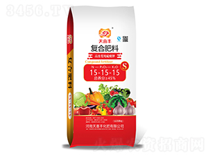 高濃度純硫酸鉀復合肥料15-15-15-天喜豐