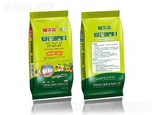 40kg高塔純硫基復合肥料17-17-17-福爾鑫